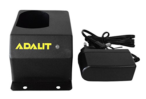ADALIT Ladegerät für eine LED-Industriehandleuchte 220/240 V, 1 Stück, schwarz, ADALIT IL-300 220/240V
