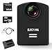 Produktbild BOOMYOURS Original SJCAM M20 Wifi Mini Actioncam,Action Sport Kamera,Helmkamera(Sony IMX206 sensor,2160p,Gyro,166°adjustable FOVNTK96660 Novatek CPU)+Extra Akkus+32GB Micro SD Card+USB Akku ladegerät+USB to AV out Kabel-schwarz