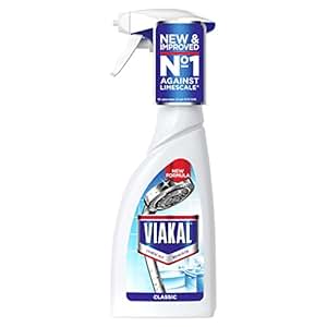 Viakal Bathroom Limescale Remover Anti-Bacterial Spray 500ml | British