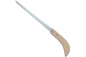 MLEHN Bonsai-Säge, Mangan-Stahl-Baumsäge Heimhandsäge Wandboard Hühnerschwanz schmale Klinge für Holz, Sperrholz, Trockenbau, Blechstein, Gipskarton, Gipskarton, Bonsai-Beschneiden, Holzbearbeitung