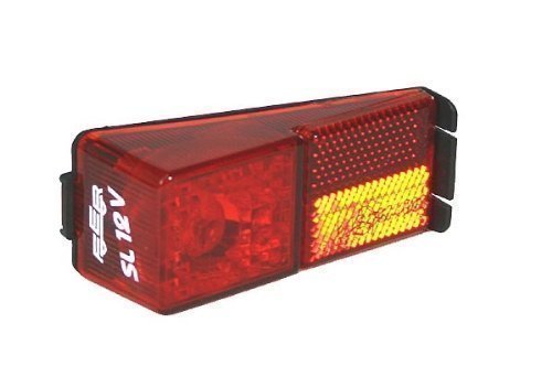 Preisvergleich Produktbild FER SL12 Fahrradlampe Rücklicht 12V für Dynamobetrieb
