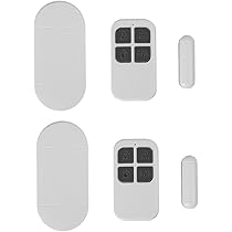 Allarme Porte E Finestre Shackcom 130dB - 4 Pezzi Con Telecomando Wireless