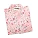 Produktbild GJFeng Damen Frühling Und Sommer Japanischen Kimono Pyjamas Baumwolle Doppelschicht Gaze Dünnen Abschnitt Dampfenden Kleidung Bademantel Weich und bequem (Color : Pink A, Size : M)