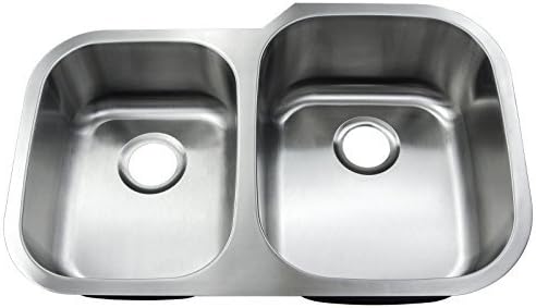 GOLDEN VANTAGE New 31x20 Under Mount Double Bowl Kitchen Sink T-304 Stainless Steel 9 Depth 16 Gauge GVVU3120A2R9 by Golden Vantage
