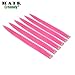 Creamily 6 Pieces of Hot Pink 20" Inches Multi-colors Party Highlights Clip in Synthetic Hair Extensions