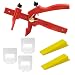 Produktbild Lantelme 7390 Fliesenverlegesystem 1mm Fuge Basis Set - Fliesennivelliersystem 1 mm Fugenbreite und Plattenstärken 3 bis 15 mm