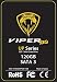 Produktbild ViperTeq UP Serie interne SSD Solid State Drive NAND Flash 2,5', SATA III 6 Gbit/s, bis zu 560 MB/s schwarz, gelb, Kapazität (SSD):120GB
