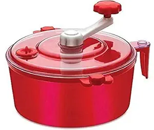 VEENA@l Multicolor Plastic Manual Automatic Atta Roti Dough Maker with Measuring Cups for Home and Kitchen (Colour May Vary)_11Q7