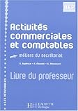 Image de Activités commerciales et comptables Tle BEP secrétariat : Livre du professeur