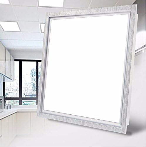 yxhflo LedIntegrated ceiling lights art flat panel latch plate aluminum kitchen fixtures kitchen Lamps300*300Embedded