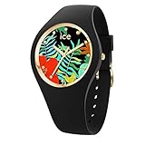Ice Watch Damen Analog Quarz Uhr mit Silikon Armband 016656