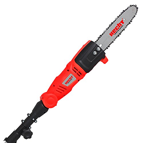 HECHT Elektro-Hochentaster 971 W Astkettensäge Profi-Astsäge (750 Watt, Schwertlänge: 30,6 cm, Teleskop-Stange von 2 bis ca. 2,80 m) - 6