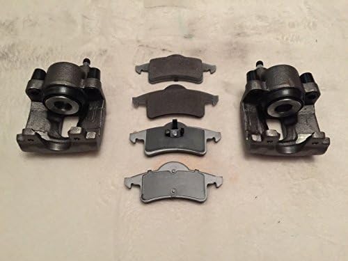 NTY ALPHA BRAKES 2 x Rear Brake Caliper PAIR & Brake Pads Grand Cherokee WJ 1999-2004