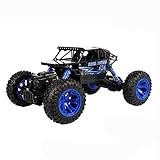 🔥 4WD RC Car: Das große drahtlose Fernsteuerungsauto nimmt 4WD unabhängige Suspendierungstechnologie an, die die Richtungen genau steuern kann und in irgendwelchen schmalen Wegen flexibler ist und bringt Ihnen und Ihren Kindern viel mehr Spaß