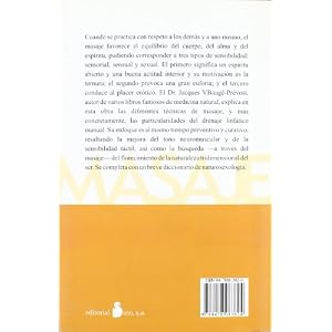 MASAJE NEUROSENSORIAL Y DRENAJE... -. A.Ed. (2001)