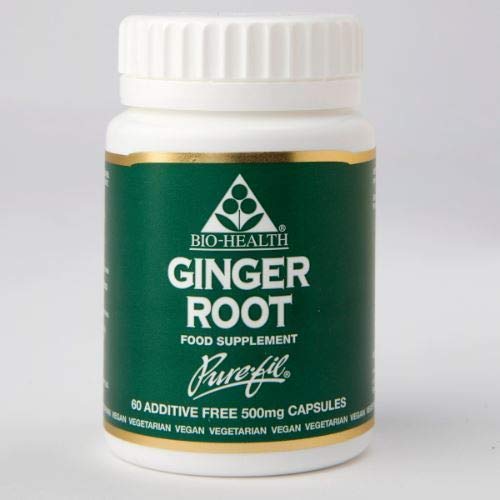 Bio-Health | Ginger Root 500mg Capsules | 1 x 60s (DE)