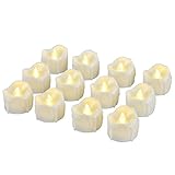 flammenlose kerzen mit timer groß ✓ Flackern und glühen wie echte Kerzen