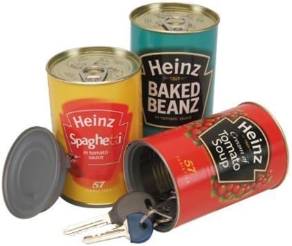 Safe Cans - Perfect for hiding cash or small valuables - Heinz Spaghetti