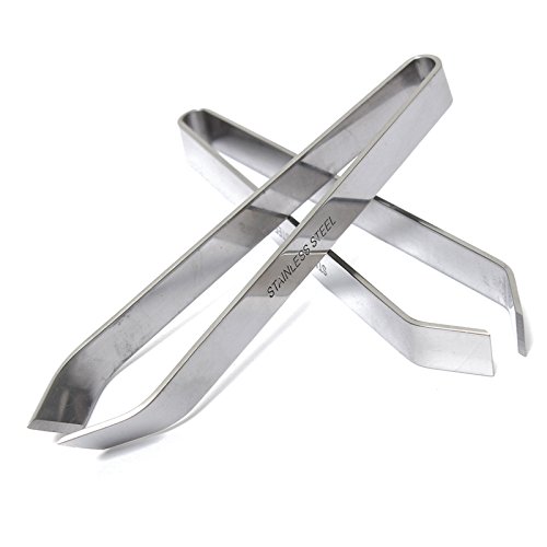 Da.Wa Fischgrätenzange Grätenzange Fischräten Pinzette Küchen pinzette Edelstahl,set of 1 - 4