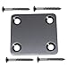 Produktbild MagiDeal Neck Plate Halsplatte für ST SQ TL E-Gitarre Bass - Schwarz