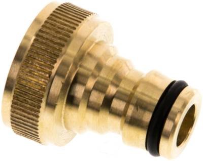 Kupplungsstecker G 3/4" (IG), Messing Ausführung:Messing Innen-gewinde:G 3/4"