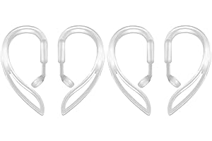 YINVA 2 Pairs Ear Hooks Compatible with AirPods 3rd Generation [Multi-Dimensional Adjustable] Accessories Compatible with AirPods Pro AirPods 3 2 1 Gen(Transparent)