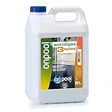NO CREA ESPUMA: a diferencia de otros antialgas, el algicida líquido tres acciones Onpool ha sido especialmente formulado para evitar la formación de espuma desagradable en su piscina.