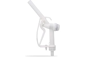 Buse de pistolet à carburant SZ-20, pistolet de tuyau de buse de distribution de carburant diesel, outil de distribution de liquide chimique de buse de remplissage en plastique blanc