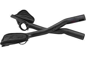 Alfa Pasca guidon velo triathlon 31.8mm corne carbone vtt 340mm prolongateur triathlon 3k mat