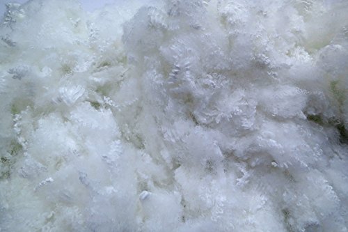 Spezial Feststopfwatte, Bastelwatte aus 100 % Polyesterhohlfasern, weiss, 2 kg, (EUR 5,90/kg), silikonisiert, Öko-Tex Standard 100, Produktklasse 1, Füllwatte, waschbar, geeignet als Füllmaterial für z.B. Plüschtiere, Puppen, Bären, usw... .