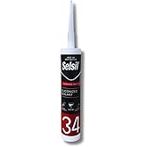 Selsil Silikonize Mastik Beyaz 450gr