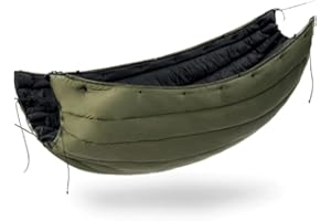 onewind Camping Hammock Underquilt, Under Quilt with Insulation for Hammock Camping, Dupont Sorona Hammock Quilts for Hiking, Backpacking and Travel, OD Green