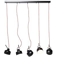 Kare Fabbrica Dining 32209 - Lámparas de techo, color negro