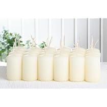 Baumkerzen/Mini-Stumpenkerzen 5x3 cm (24er Pack), elfenbein Küche, Haushalt & Wohnen