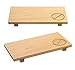 Produktbild 6 x Scanwood Sushi Brett aus Buche, 26 x 13 x 2,4 cm