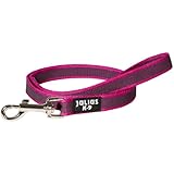 216GM-PN-1,2 Julius K9® gummierte Sportleine 20 mm breit - 1,2m lang - Trainingsleine - K-9 - mit beidseitigen Antirutschfäden und STahlkarabiner