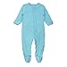 i play. Organic Cotton Footie (0-3 Months, Light Aqua)