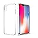 Produktbild ASPEAR kompatibel mit iPhone X iPhone XS 5,8 Zoll Handyhülle & Panzerglas, transparente Silikon TPU Handyhülle, 9H Hartglas Folie Panzerglas, klar durchsichtig