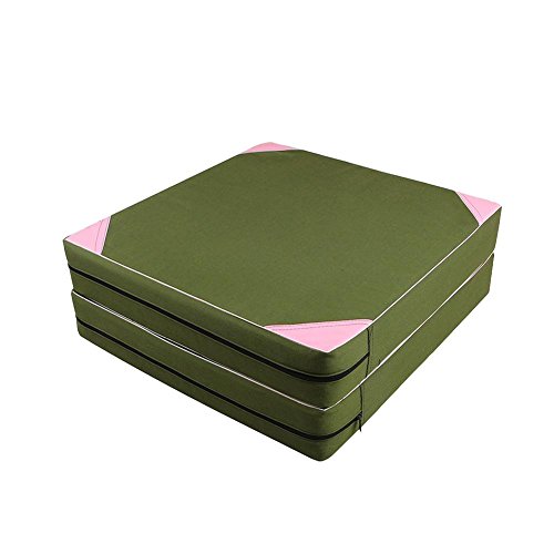 Preisvergleich Produktbild Weichbodenmatte Gymnastikmatte Übungsmatten Yogamatte Turnmatte Fitnessmatte Hochsprung Schwamm Tragbar Faltbar 100 x 50 x 5cm