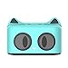 Produktbild LJSHU Bluetooth Lautsprecher Drahtlose Tragbare Reise Mini Kreative Katze Eingebautes Mikrofon Unterstützung TF-Karte Einfügen Sprachanruf Kleines Audio,Blue
