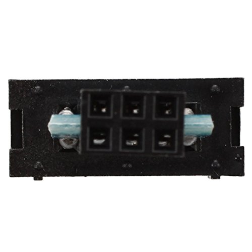TOOGOO(R) 10 Pin zu 6 Pin Adapterplatine M / F fuer AVRISP USBASP STK500 Schwarz Blau - 6
