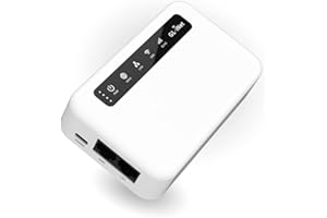 GL.INET XE300(Puli) 4GLTE Mobile Smart VPN Router, Portable WiFi Wireless Travel Hotspot, EMEA(EP06-E Module Installed), Router/AccessPoint/Extender/WDSMode, OpenWrt, 5000mAhBattery, OpenVPNClient