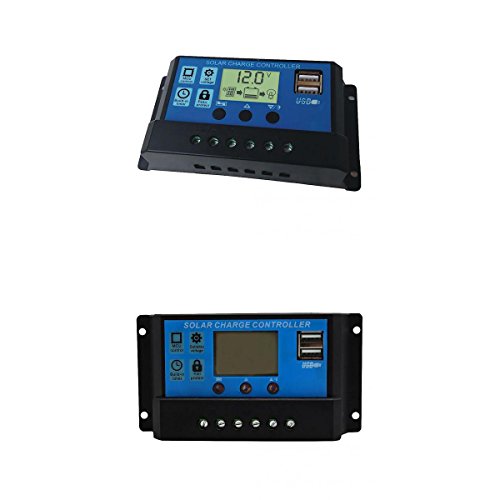 Segolike 2Pieces Digital LCD Display Solar USB Charge Controller Regulator 12V/24V Auto Switch RS.2380 (46.00% Off) - Amazon