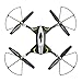 Produktbild Fcostume 2,4G RC Fernbedienung Quadcopter Faltdrohne Hubschrauber 4 Achsen Flugzeuge (Schwarz)
