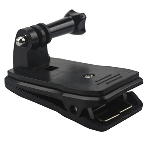 MIDWEC Tasche Rucksack Band 360 Grad Befestigungsclip fr GoPro Hero 4, 3+ und 3 2 1