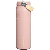 Stanley Buz Akışı Bottle Flip Straw 2.0 Pipetli Termos Bardak 0.7L Şeftali G&uuml;l&uuml;, 10112830511
