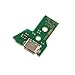 Produktbild Homyl 12 Pin USB Ladeanschluss Board, Ladebuchse Platine, Charger Board JDS-040 für Sony PS4 Pro Dualshock Controller
