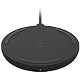 Belkin Tappetino di ricarica wireless BoostCharge da 10 W (Caricabatteria wireless a ricarica rapida con certificazione Qi pe