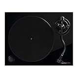 Aluminium-Druckguss Plattenteller mit dämpfender Gummierung:Der Plattenteller ist aus massivem Aluminium-Druckguss gefertigt und ermöglicht eine größtmögliche Laufruhe