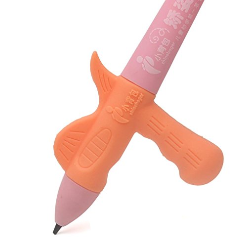 Agarres para l  pices  3PCS Set Ularma Nuevos Ni  os L  piz Titular Herramienta De Correcci  n De La Postura Del Apret  n De La Ayuda De Escritura De La Pluma  Color aleatoriamente   Regalo lindo para el regalo